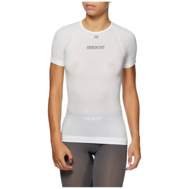 Six2 Maglia Termica Moto White Carbon Unisex